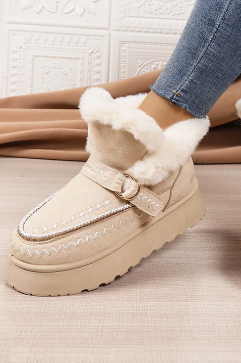 Ženske gležnjače BLOMEGA BEIGE, Boja: bež, IVET.RS - Nova Kolekcija