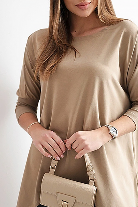 Ženska bluza XARMELFA BROWN, Boja: braon, IVET.RS - Nova Kolekcija