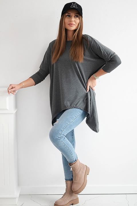 Ženska bluza XARMELFA GREY, Boja: siva, IVET.RS - Nova Kolekcija