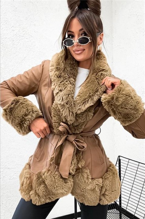 Jakna JELFONDA CAMEL, Boja: svetlobraon, IVET.RS - Nova Kolekcija