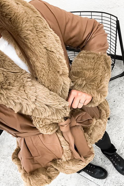 Jakna JELFONDA CAMEL, Boja: svetlobraon, IVET.RS - Nova Kolekcija