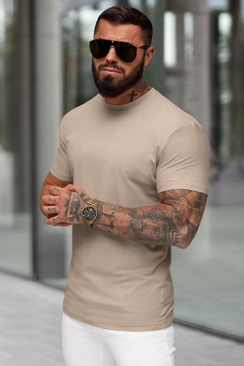 Muška majica MOZKO BEIGE, Boja: bež, IVET.RS - Nova Kolekcija