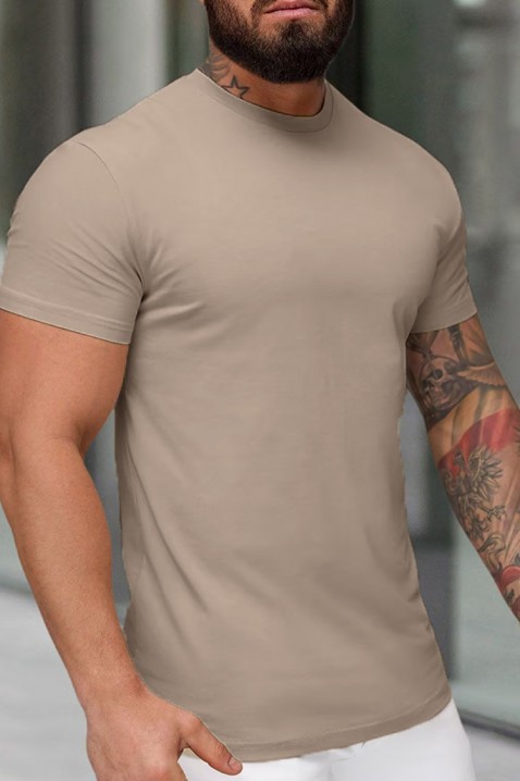 Muška majica MOZKO BEIGE, Boja: bež, IVET.RS - Nova Kolekcija