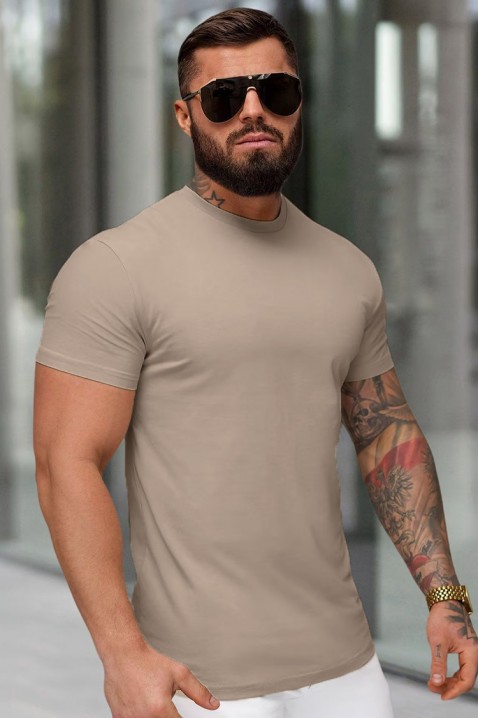 Muška majica MOZKO BEIGE, Boja: bež, IVET.RS - Nova Kolekcija