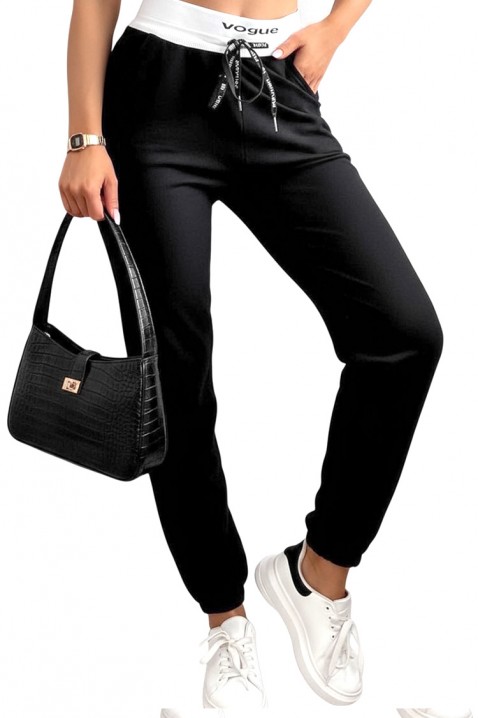 Pantalone VESTORDA BLACK, Boja: crna, IVET.RS - Nova Kolekcija
