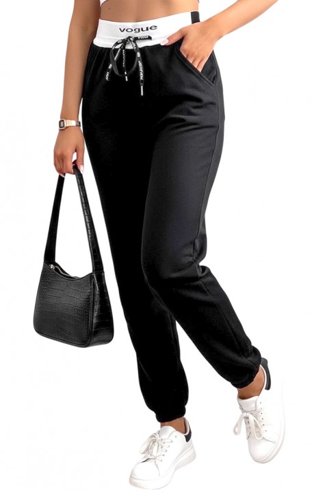 Pantalone VESTORDA BLACK, Boja: crna, IVET.RS - Nova Kolekcija