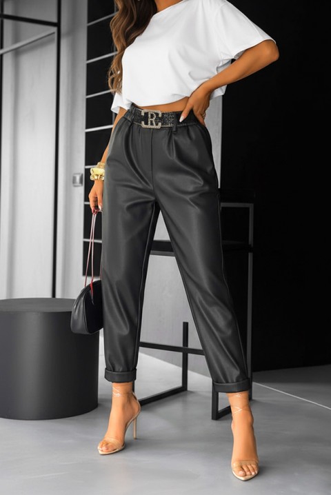 Pantalone BELFORNA BLACK, Boja: crna, IVET.RS - Nova Kolekcija