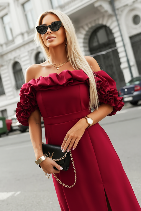 Haljina ZERLONDA RED, Boja: crvena, IVET.RS - Nova Kolekcija