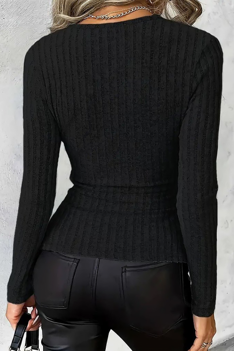 Ženska bluza SELKORZA BLACK, Boja: crna, IVET.RS - Nova Kolekcija