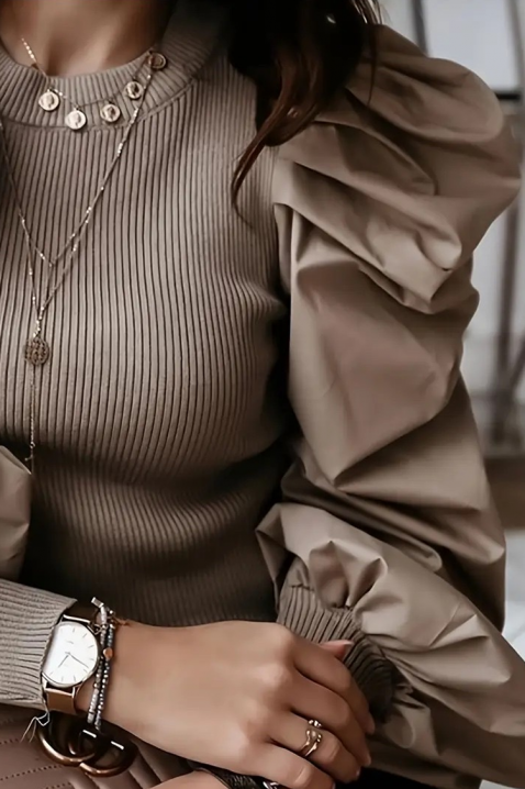 Ženska bluza MIOGENZA, Boja: bež, IVET.RS - Nova Kolekcija