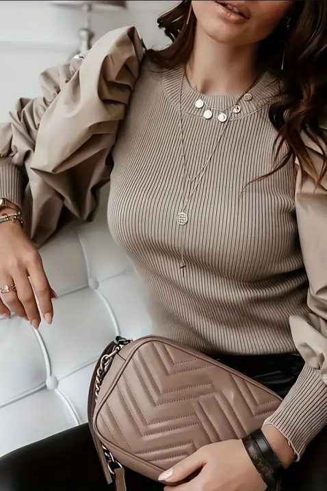 Ženska bluza MIOGENZA, Boja: bež, IVET.RS - Nova Kolekcija