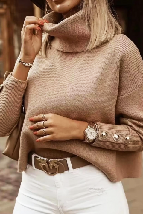 Džemper DRALONDA BEIGE, Boja: bež, IVET.RS - Nova Kolekcija