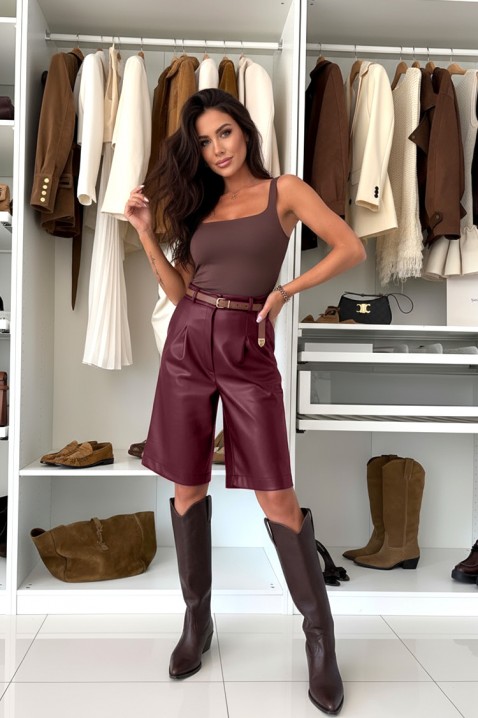 Kratke pantalone XOLTERNA BORDO, Boja: bordo, IVET.RS - Nova Kolekcija