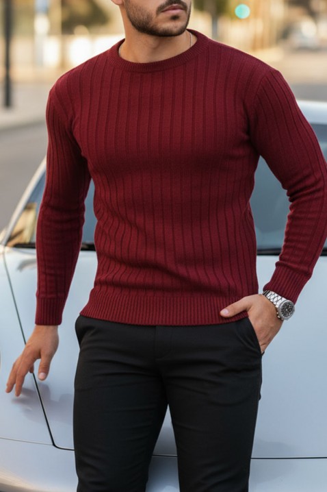 Muški džemper SOMERGO BORDO - Bluze | Ivet.RS Muški džemper SOMERGO BORDO, Boja: bordo, IVET.RS - Nova Kolekcija