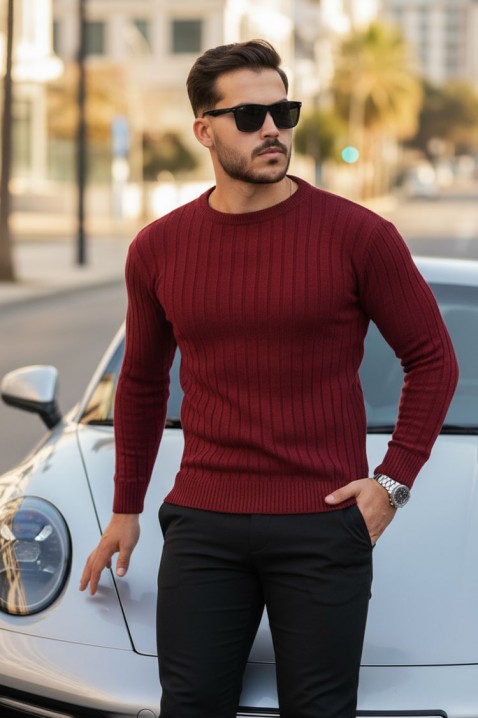 Muški džemper SOMERGO BORDO - Bluze | Ivet.RS Muški džemper SOMERGO BORDO, Boja: bordo, IVET.RS - Nova Kolekcija