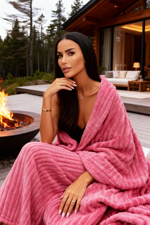 Ćebe FELISARA FUCHSIA 220x240 cm - Kućni tekstil | Ivet.RS Ćebe FELISARA FUCHSIA 220x240 cm, Boja: fuksija, IVET.RS - Nova Kolekcija