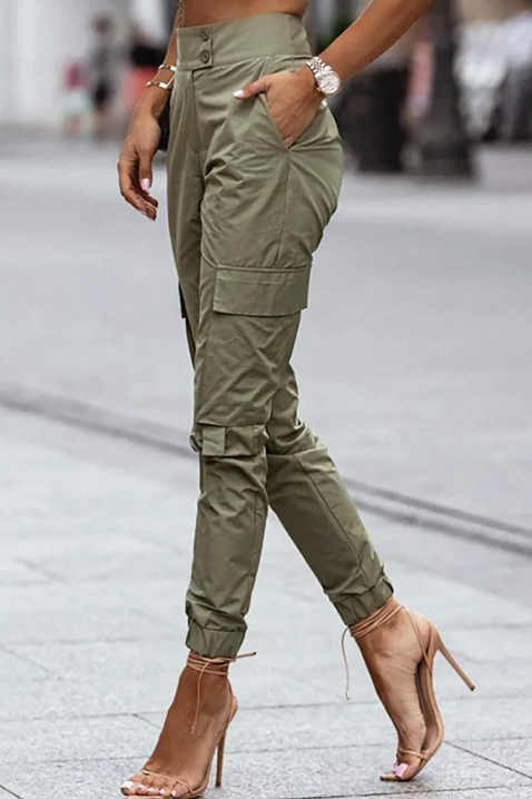Pantalone TREZOLDA KHAKI, Boja: kaki, IVET.RS - Nova Kolekcija