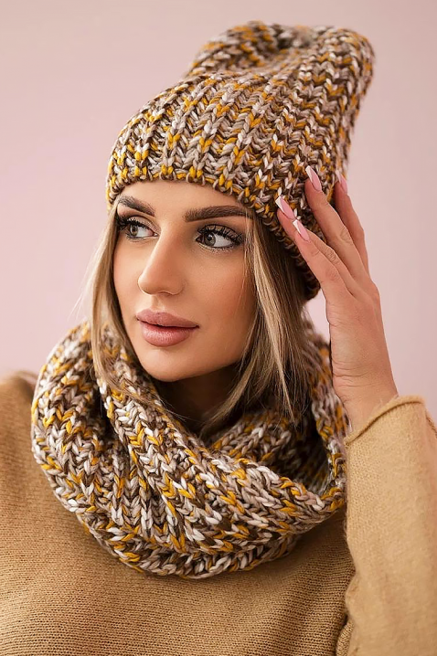 Komplet ESTELZA CAMEL, Boja: svetlobraon, IVET.RS - Nova Kolekcija