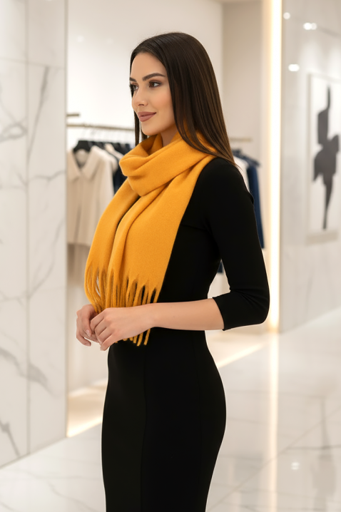 Šal VLOEDINA YELLOW, Boja: žuta, IVET.RS - Nova Kolekcija