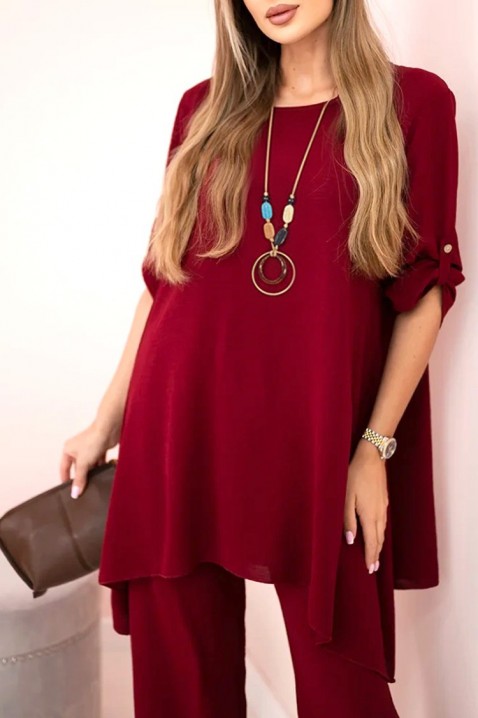 Komplet KLOBERGA BORDO - Kompleti za svakodnevni look | Ivet.RS Komplet KLOBERGA BORDO, Boja: bordo, IVET.RS - Nova Kolekcija