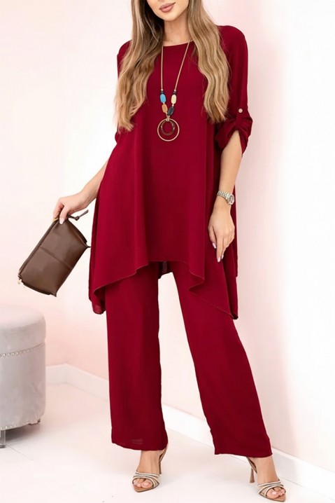 Komplet KLOBERGA BORDO - Kompleti za svakodnevni look | Ivet.RS Komplet KLOBERGA BORDO, Boja: bordo, IVET.RS - Nova Kolekcija