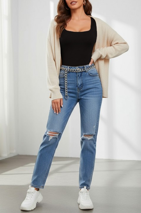 Bodi - bluza BRAZILDA BLACK, Boja: crna, IVET.RS - Nova Kolekcija