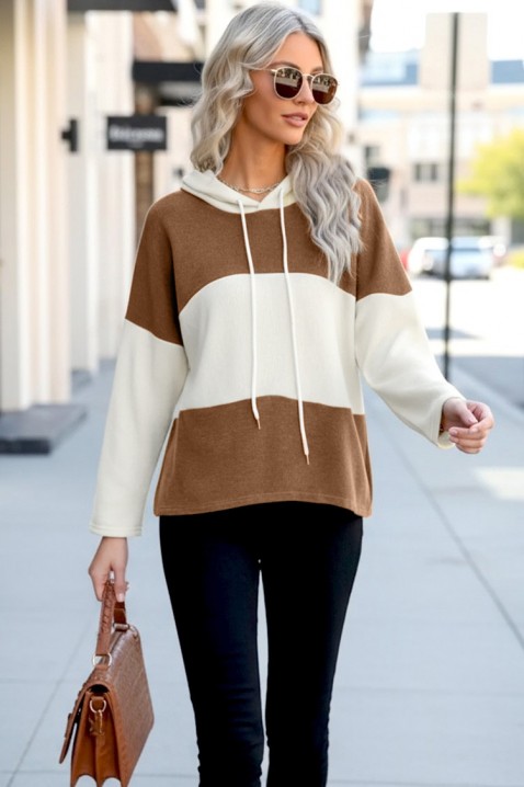 Dukserica GRANZALIA BROWN, Boja: višebojna, IVET.RS - Nova Kolekcija