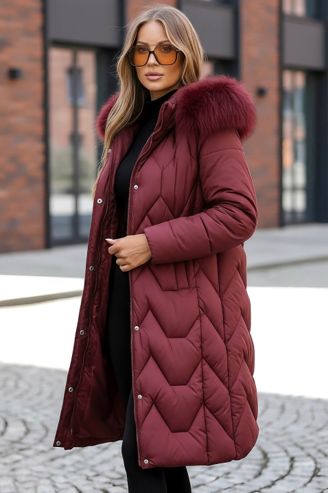 Jakna TELFIONA BORDO, Boja: bordo, IVET.RS - Nova Kolekcija