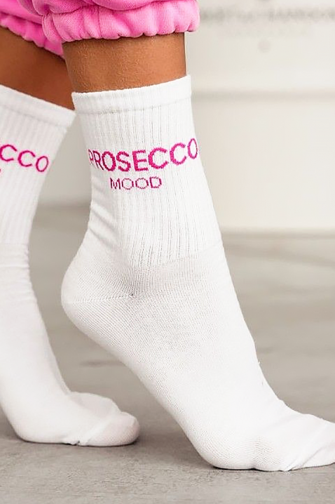 Čarape VEMONDA WHITE, Boja: bela, IVET.RS - Nova Kolekcija