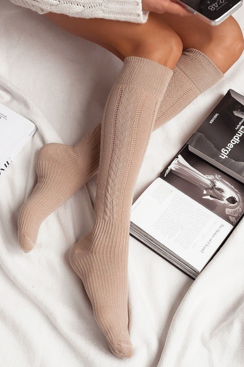 Čarape PRONELMA BEIGE, Boja: bež, IVET.RS - Nova Kolekcija