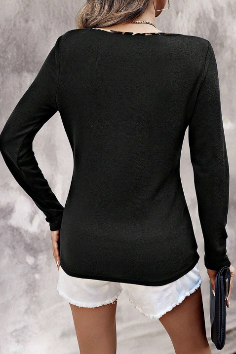 Ženska bluza VIOTELA BLACK, Boja: crna, IVET.RS - Nova Kolekcija