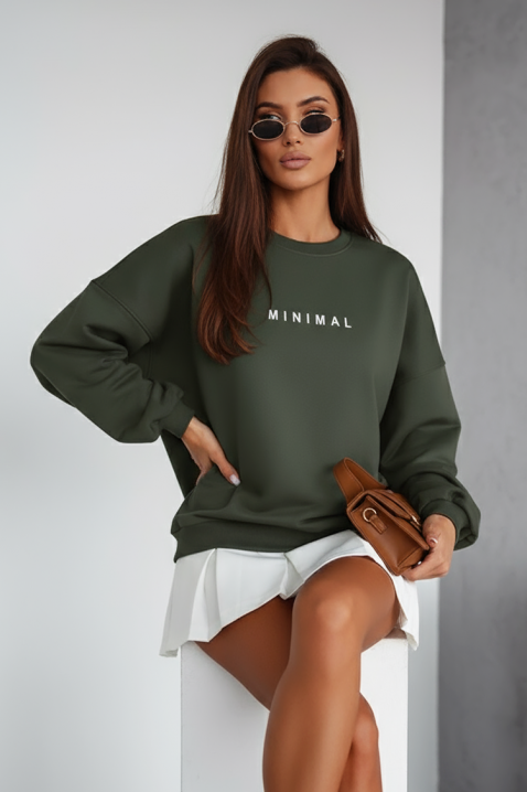 Ženska bluza CHENZILA KHAKI, Boja: kaki, IVET.RS - Nova Kolekcija