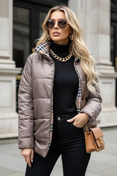 Jakna ZORNIZA MOCHA, Boja: moka, IVET.RS - Nova Kolekcija