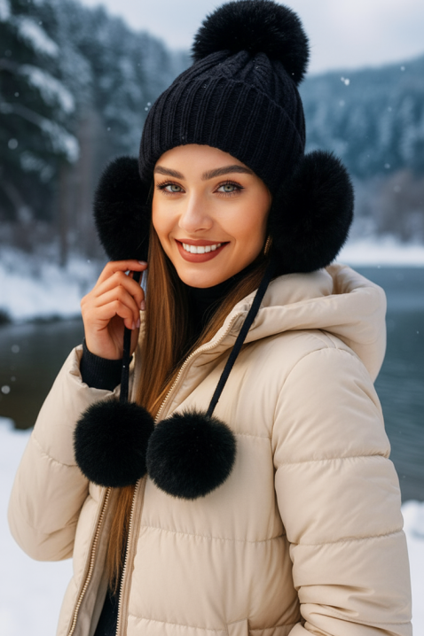 Kapa AVERSITA BLACK, Boja: crna, IVET.RS - Nova Kolekcija