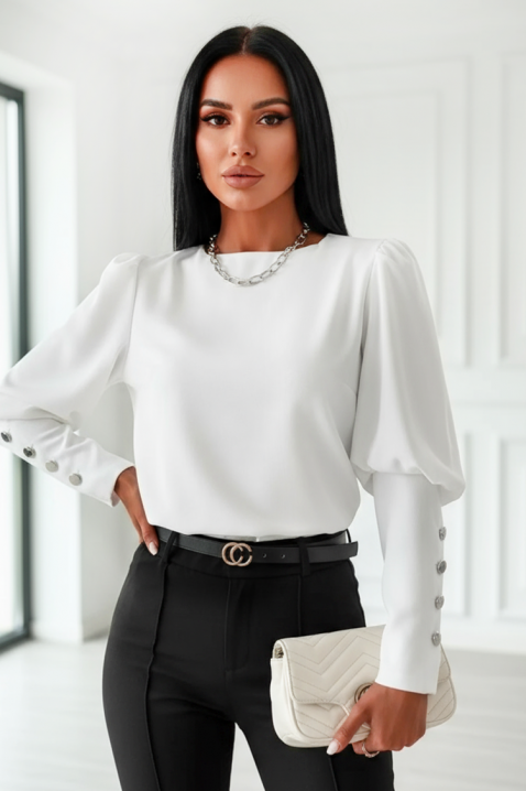 Ženska bluza MARIOVA WHITE, Boja: bela, IVET.RS - Nova Kolekcija