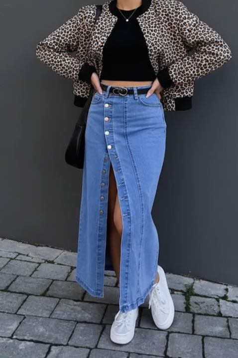 Suknja DALMINA, Boja: plava, IVET.RS - Nova Kolekcija