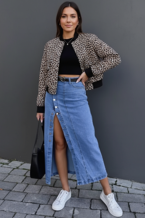 Suknja DALMINA, Boja: plava, IVET.RS - Nova Kolekcija