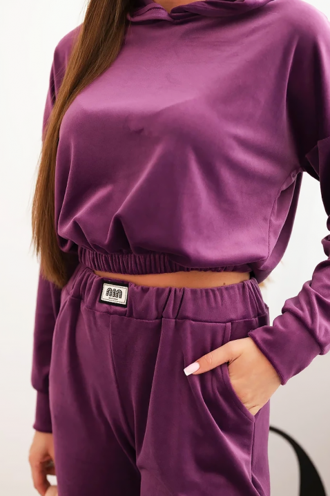 Komplet TELULZA PURPLE, Boja: ljubičasta, IVET.RS - Nova Kolekcija