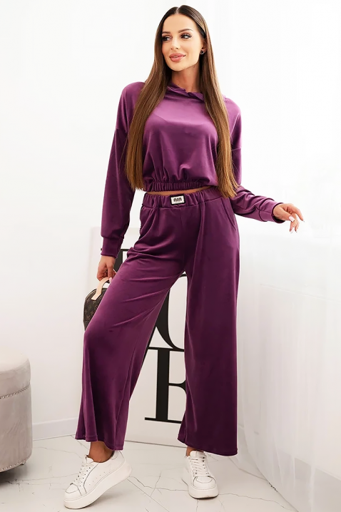 Komplet TELULZA PURPLE, Boja: ljubičasta, IVET.RS - Nova Kolekcija