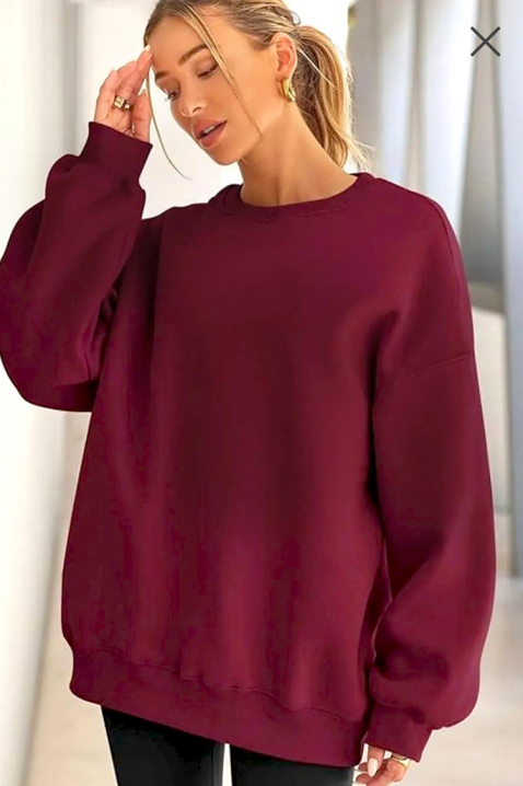 Ženska bluza DAVINZA BORDO, Boja: bordo, IVET.RS - Nova Kolekcija