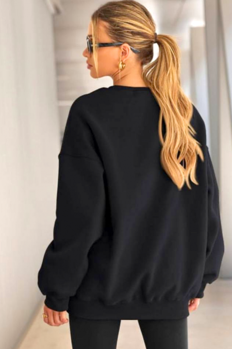 Ženska bluza DAVINZA BLACK, Boja: crna, IVET.RS - Nova Kolekcija