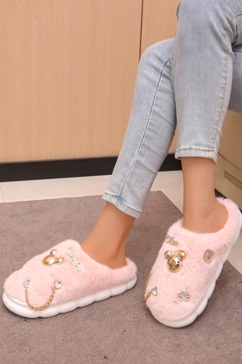 Ženske papuče DOVELJA PINK, Boja: roze, IVET.RS - Nova Kolekcija