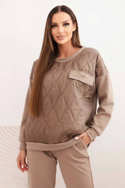 Komplet REBRALZA BEIGE, Boja: bež, IVET.RS - Nova Kolekcija