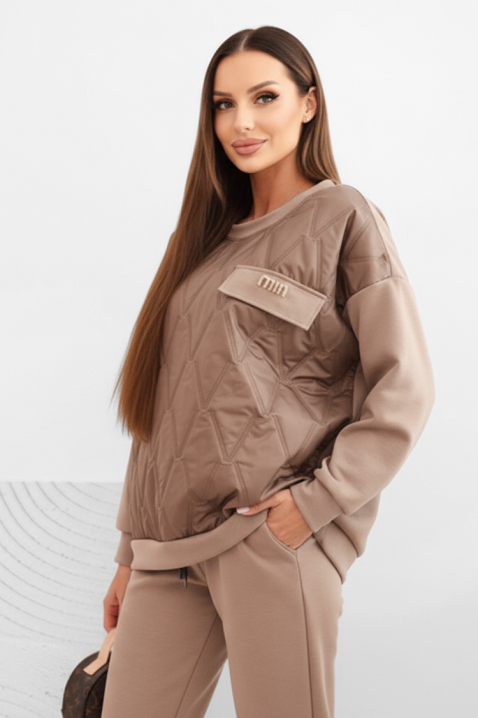 Komplet REBRALZA BEIGE, Boja: bež, IVET.RS - Nova Kolekcija