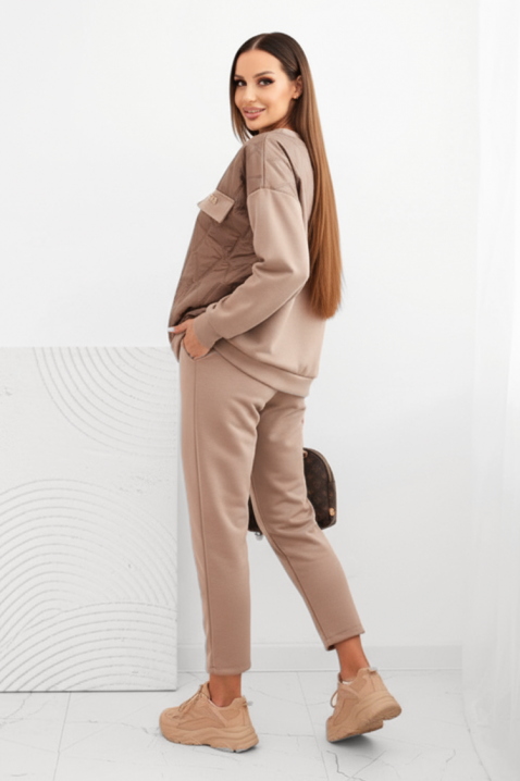 Komplet REBRALZA BEIGE, Boja: bež, IVET.RS - Nova Kolekcija