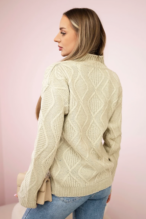 Džemper FRONZELA BEIGE, Boja: bež, IVET.RS - Nova Kolekcija