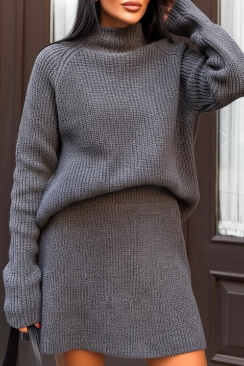 Komplet DELNINZA GREY, Boja: siva, IVET.RS - Nova Kolekcija