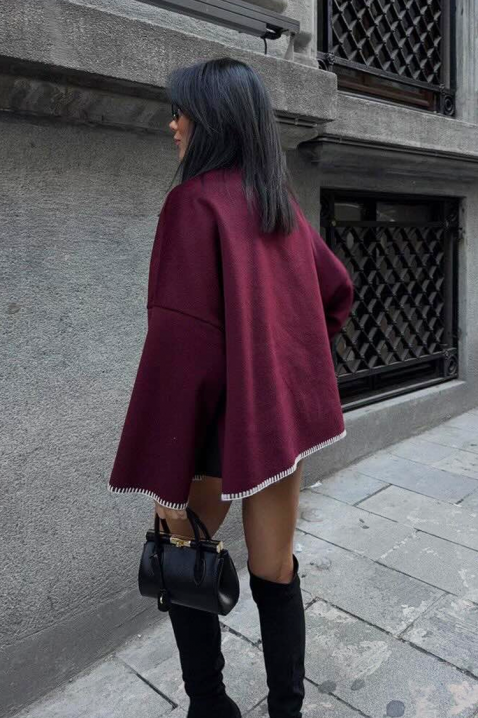 Jakna TRENZORA BORDO, Boja: bordo, IVET.RS - Nova Kolekcija