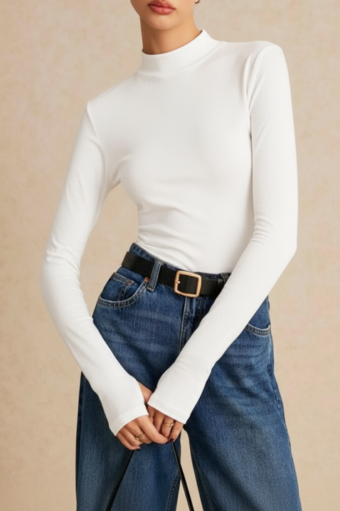 Ženska bluza MOIFELZA WHITE, Boja: bela, IVET.RS - Nova Kolekcija