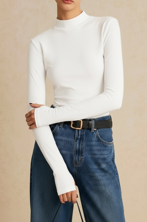 Ženska bluza MOIFELZA WHITE, Boja: bela, IVET.RS - Nova Kolekcija